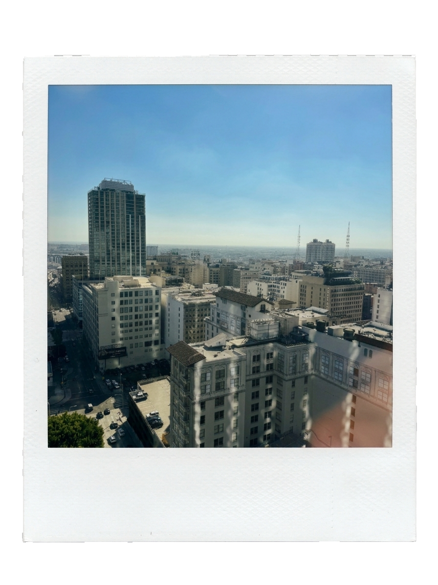 View from the DTLA office